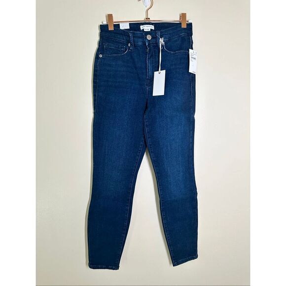 Good American Good Petite Skinny Jeans With So Much Stretch Size 6 New - Picture 4 of 9